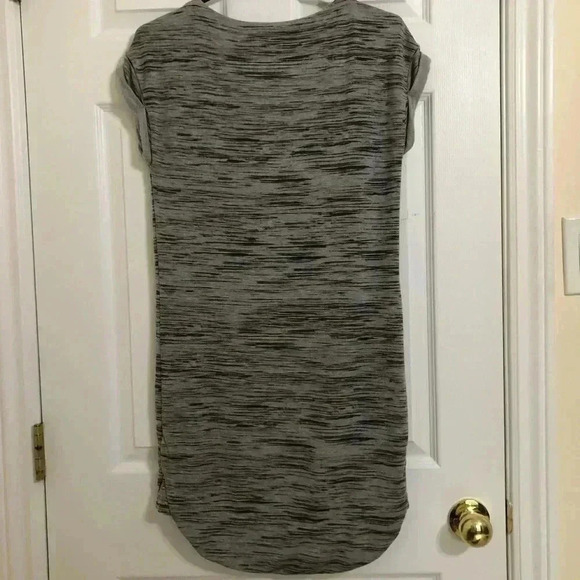 Athleta Grey Sporty Tee Dress V-Neck  Extra Small - Picture 11 of 16